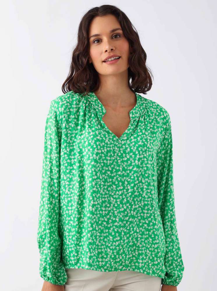 💕 Zwillingsherz Bluse One size "Ilonka" Grün