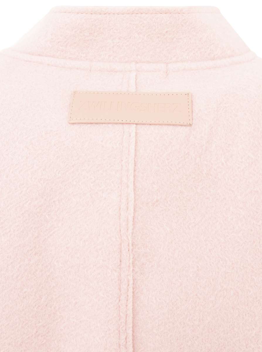 💕 Zwillingsherz Bomberjacke "Cozy" Jacke Rosa