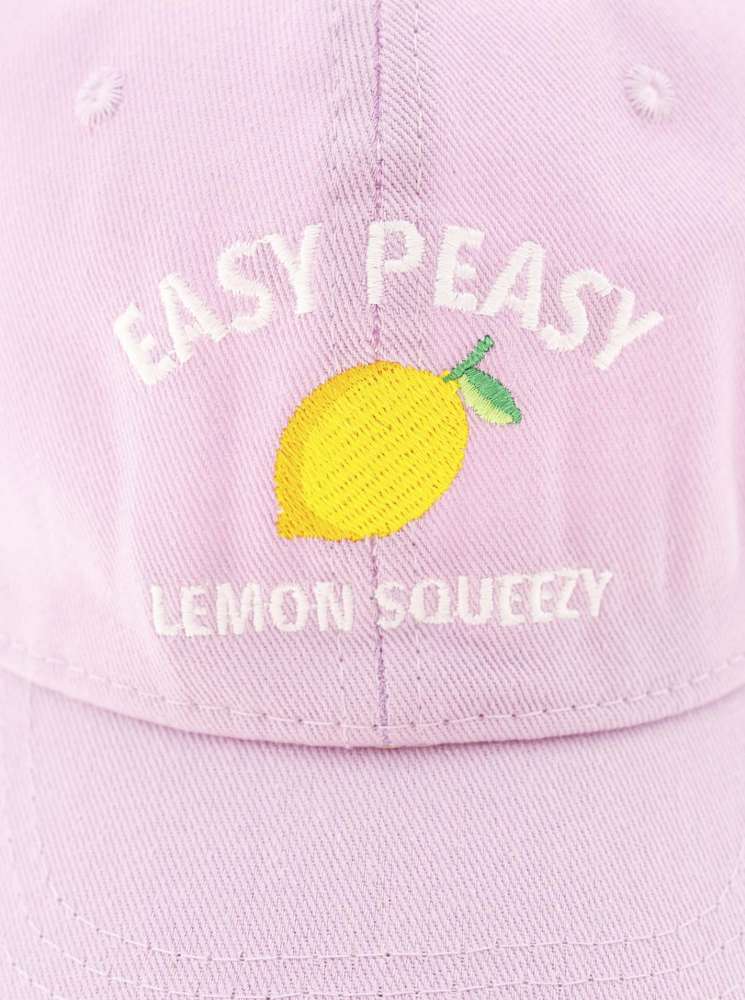 💕 Zwillingsherz Cap "Easy Peasy" Flieder