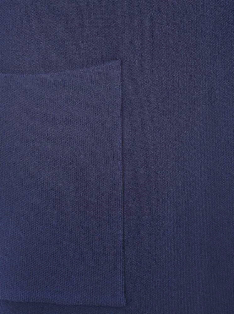 💕 Zwillingsherz Strickjacke "Janina Basic" Strickmantel offen Navy
