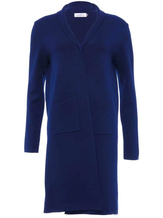 💕 Zwillingsherz Strickjacke "Jessy 2.0" Kragen Navy
