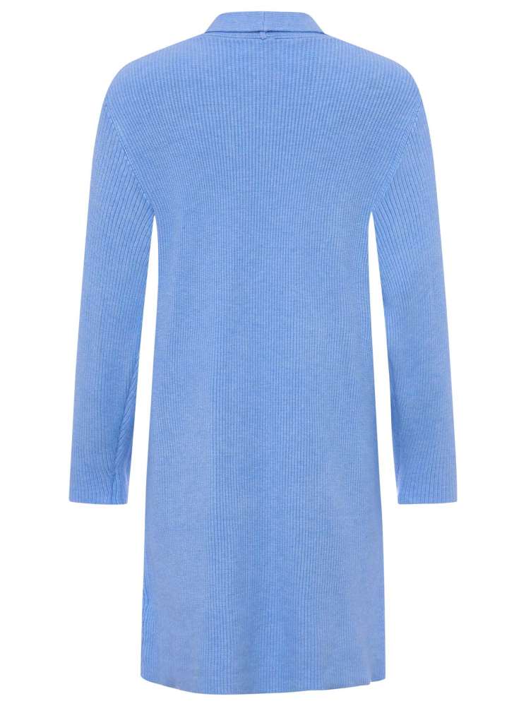 💕 Zwillingsherz Strickjacke "Pauleen" Viskose Hellblau