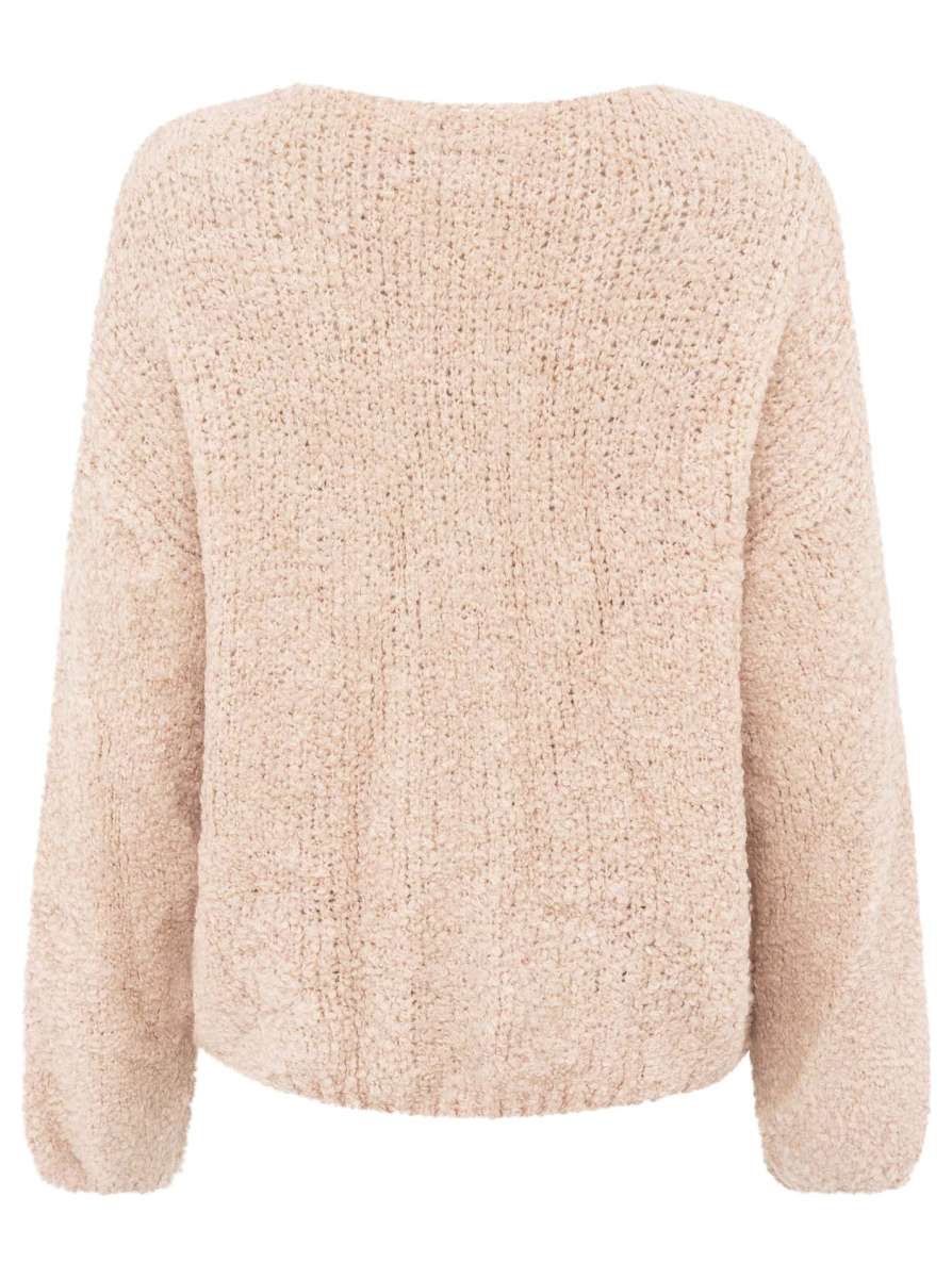 💕 Zwillingsherz Kuschel Cardigan "Plüsch" Strickjacke Wolle Rosa