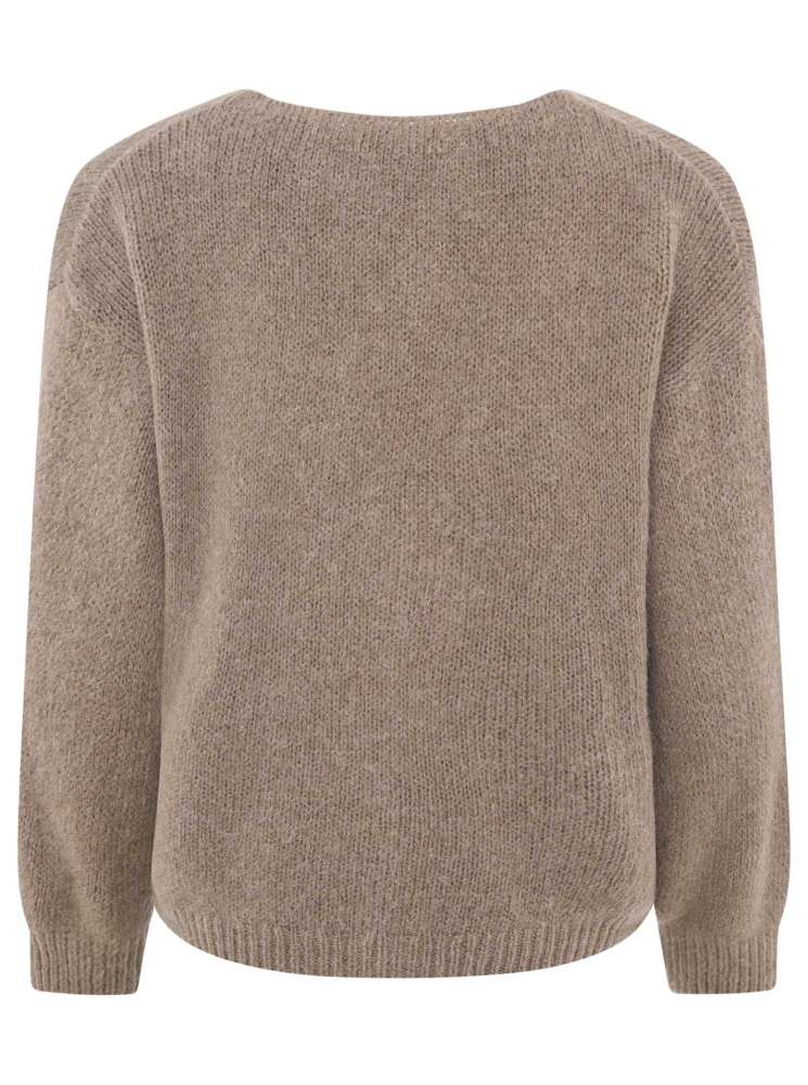 💕 Zwillingsherz Strickjacke kurz "Uni" Wolle Olive