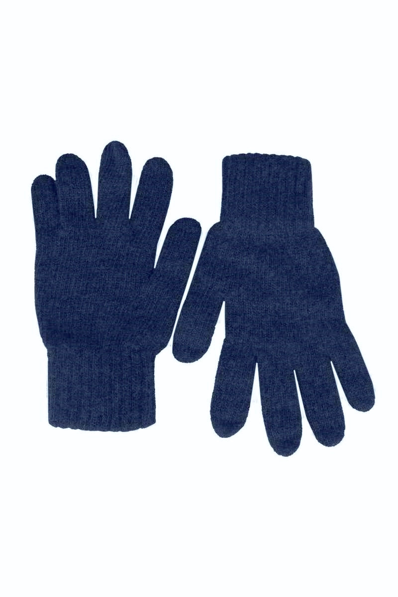 💕 Zwillingsherz Handschuhe "Classic" Wolle Navy