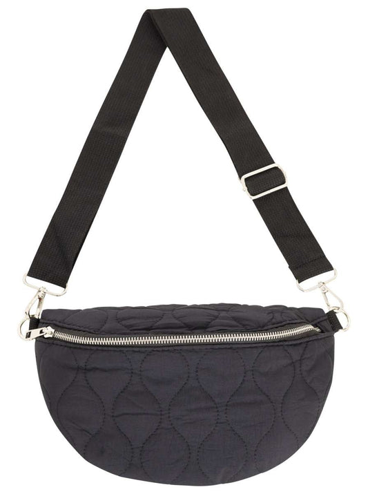 💕 Zwillingsherz Crossbody "Stepp" Tasche Schwarz