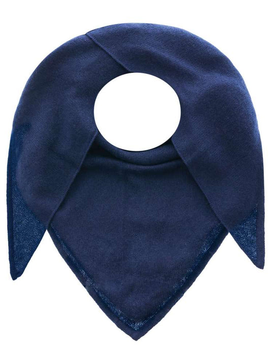 💕 Zwillingsherz Dreieckstuch "100 % Cashmere" Kaschmir Navy