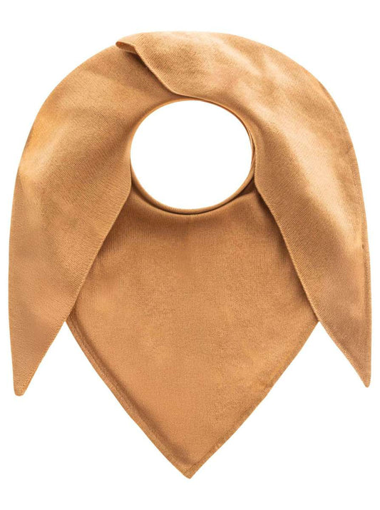 💕 Zwillingsherz Dreieckstuch "100 % Cashmere" Kaschmir Camel