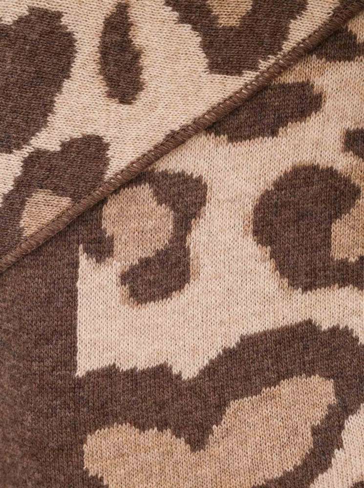 💕 Zwillingsherz Dreieckstuch "Big Leo" Wolle Kaschmir Beige
