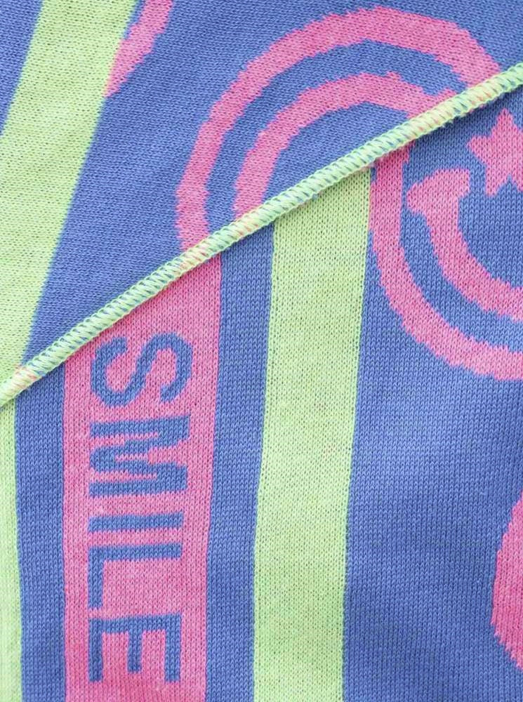 💕 Zwillingsherz Dreieckstuch "Stern Augen" Baumwolle Blau Pink Grün