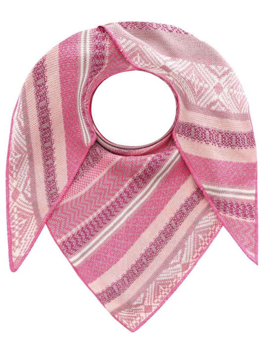 💕 Zwillingsherz Dreieckstuch "Summer Mornings" Baumwolle Pink