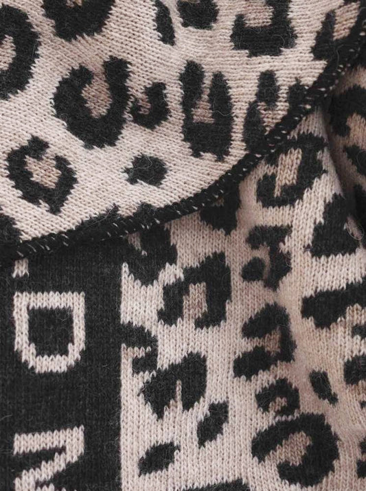 💕 Zwillingsherz Dreieckstuch "Leo Wild Mind" Wolle Kaschmir Beige