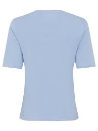 Olsen Shirt Edda Kurzarm Hellblau Sky 11100677