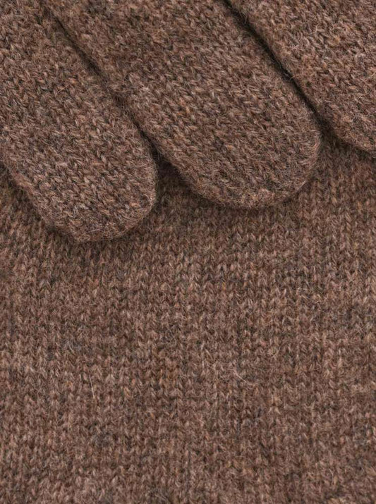 💕 Zwillingsherz Handschuhe 100 % Kaschmir Cashmere Braun