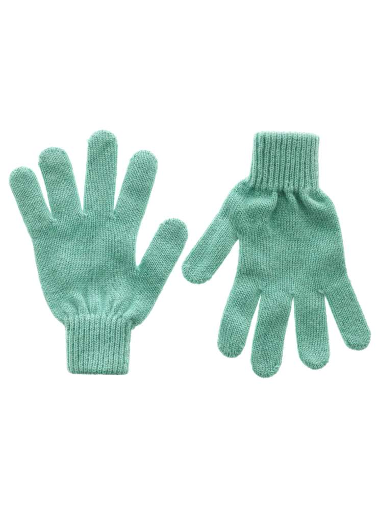 💕 Zwillingsherz Handschuhe 100 % Kaschmir Cashmere "Luxus" Salbei
