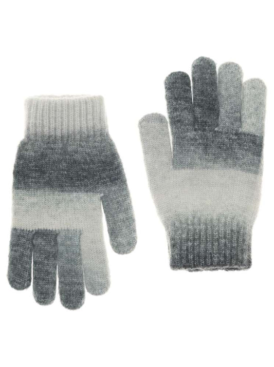 💕 Zwillingsherz Handschuhe "Rainbow" Grau