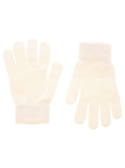 💕 Zwillingsherz Handschuhe "Uni" Wolle Weiß