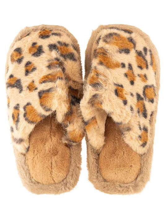 💕 Zwillingsherz Hausschuh "Leo" Pantoffeln Beige