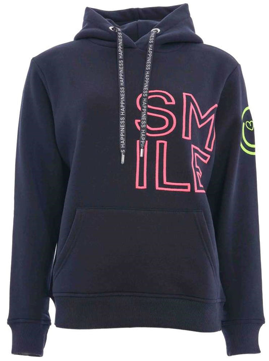 💕 Zwillingsherz Sweatshirt Hoodie "Alissa 2.0" Sweater Baumwolle Navy