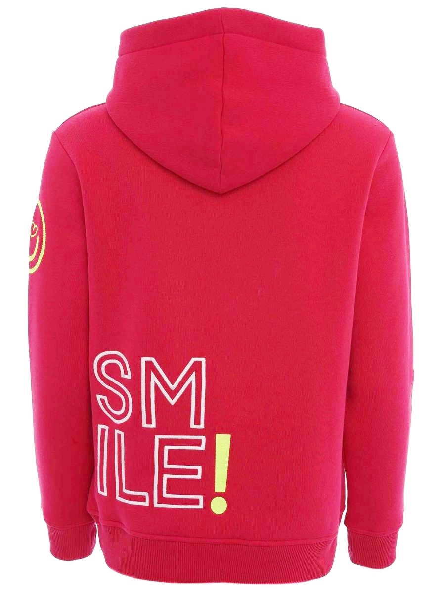 💕 Zwillingsherz Sweatshirt Hoodie "Alissa" Sweater Baumwolle Berry