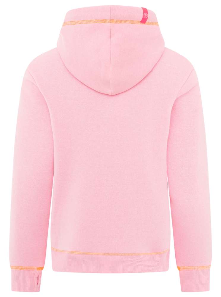 💕 Zwillingsherz Hoodie Sweatshirt "Cat Mom" Sweater Baumwolle Pink