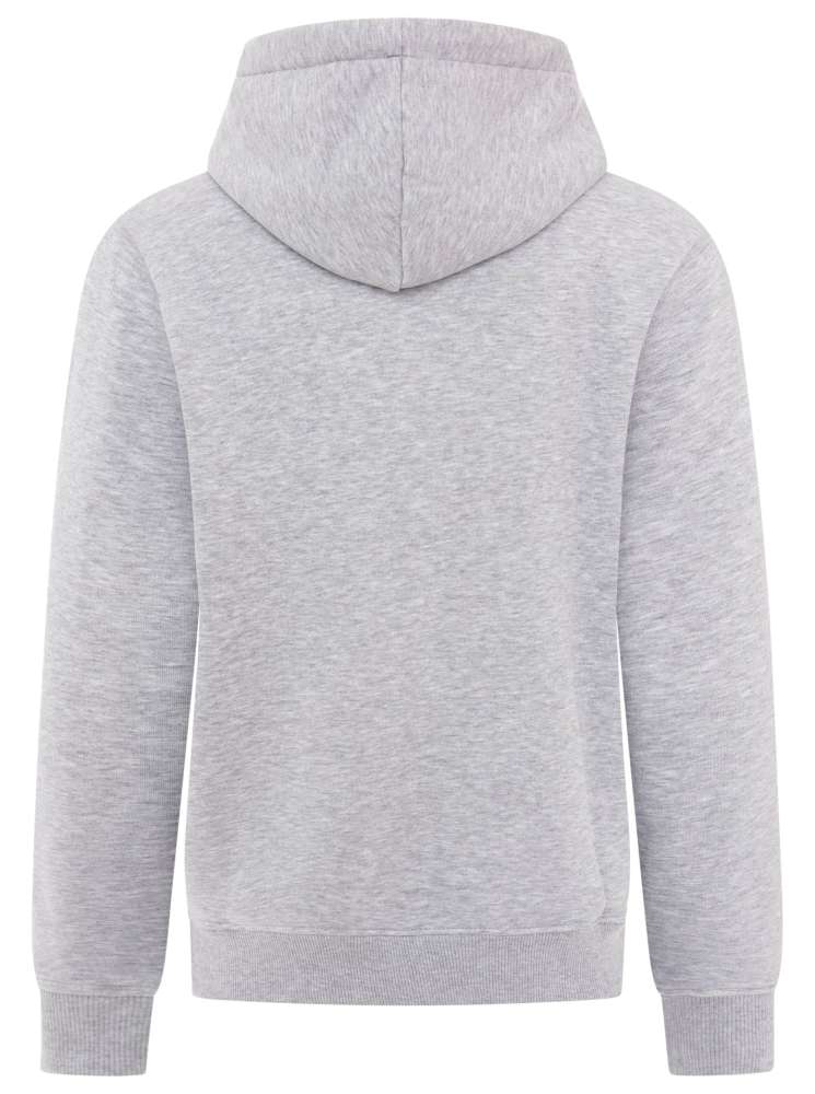 💕 Zwillingsherz Hoodie Sweatshirt "Dog Mom" Sweater Baumwolle Grau