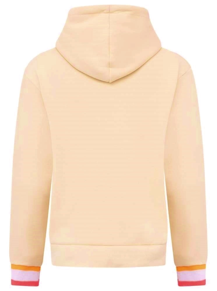 💕 Zwillingsherz Sweatshirt Hoodie "Dog Mom" Sweater Baumwolle Beige