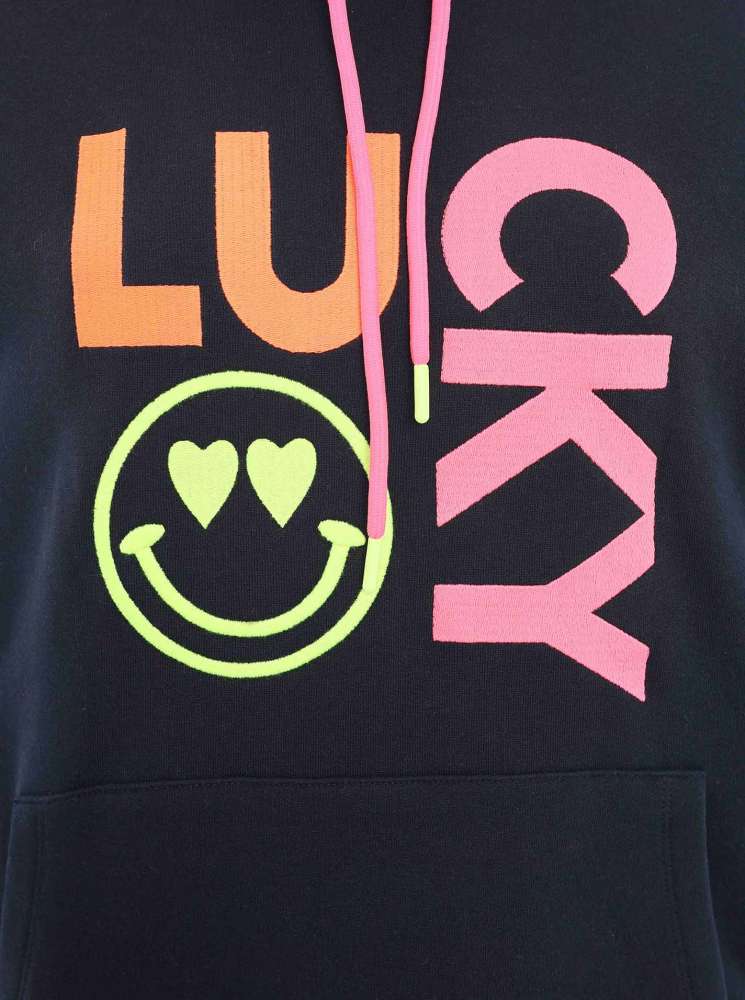 💕 Zwillingsherz Sweatshirt Hoodie "Lilly" Sweater Baumwolle Grau