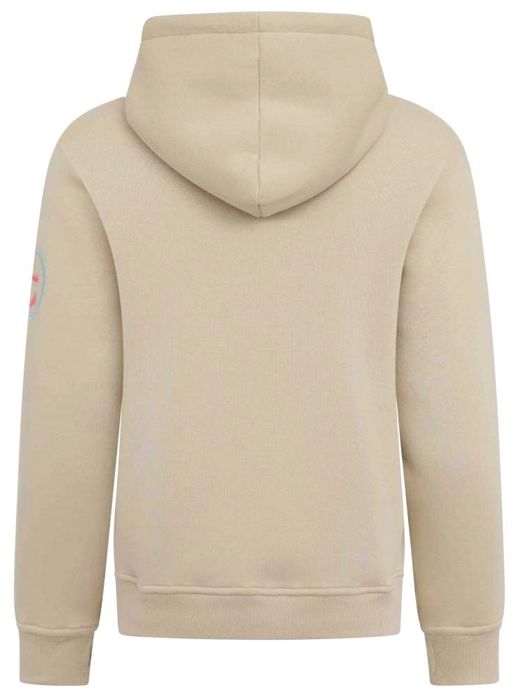 💕 Zwillingsherz Sweatshirt Hoodie "Lucina" Sweater Baumwolle Beige