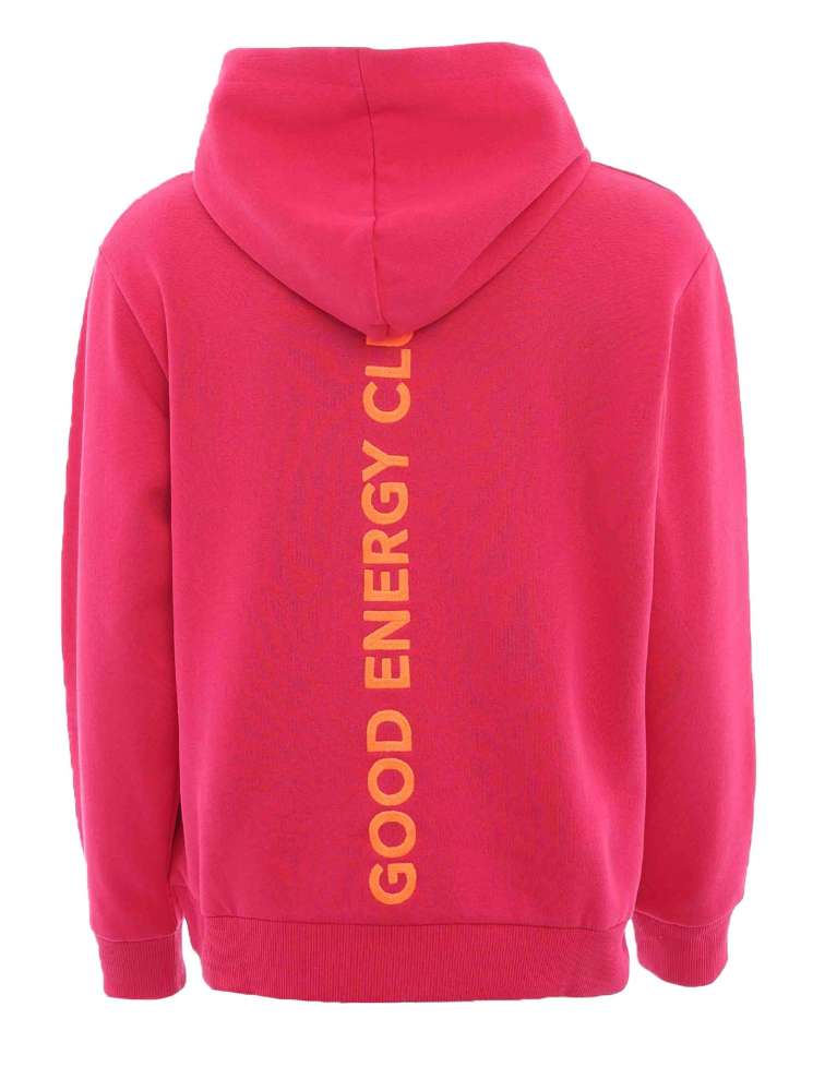 💕 Zwillingsherz Sweatshirt Hoodie "Tania" Sweater Baumwolle Pink