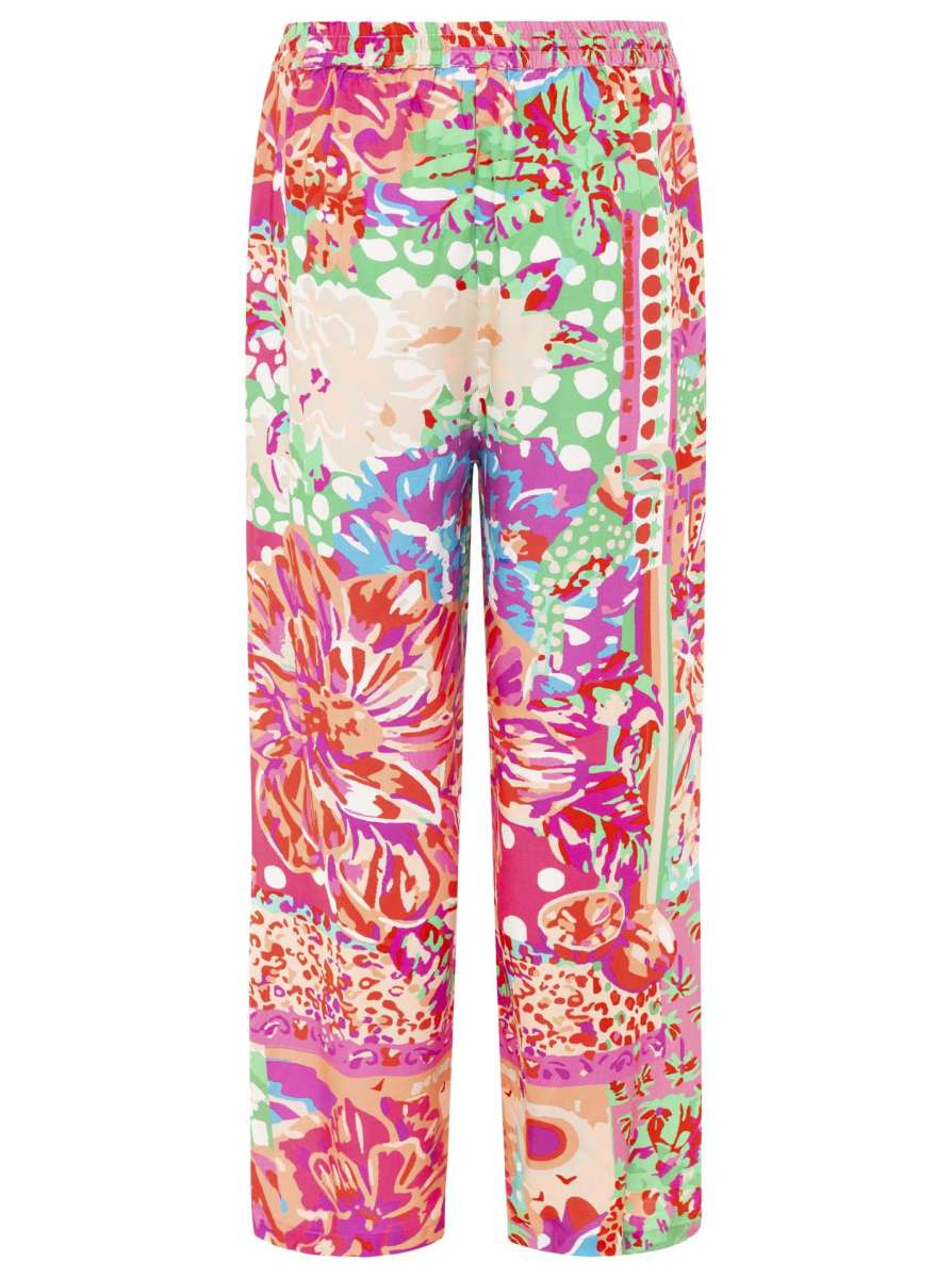 💕 Zwillingsherz Hose "Be Happy" Viskose Multi