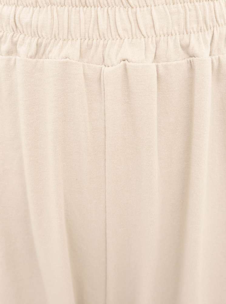 💕 Zwillingsherz Hose "Stretch & Basic" Baumwolle Beige