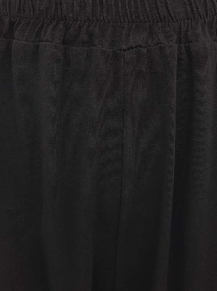 💕 Zwillingsherz Hose "Stretch & Basic" Baumwolle Schwarz