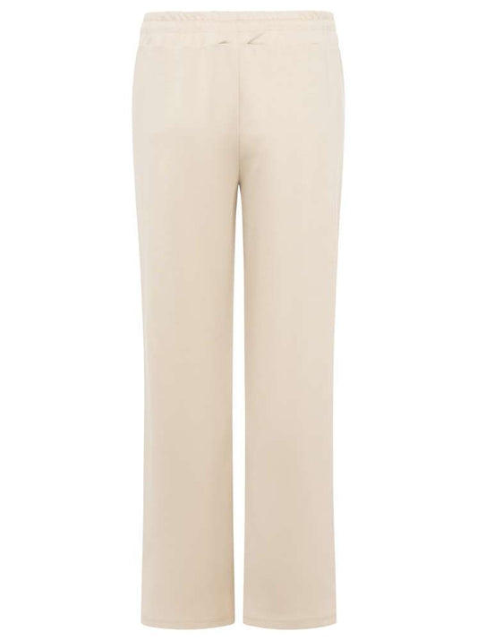 💕 Zwillingsherz Hose "Loungewear" Viskose Uni Hellbeige
