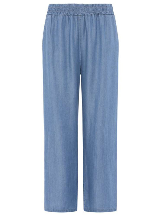 💕 Zwillingsherz Hose "Jeans Look" 100 % Viskose Jeansblau