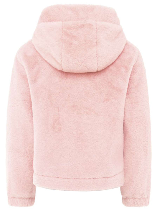 💕 Zwillingsherz Kuscheljacke "Plüsch" Rosa