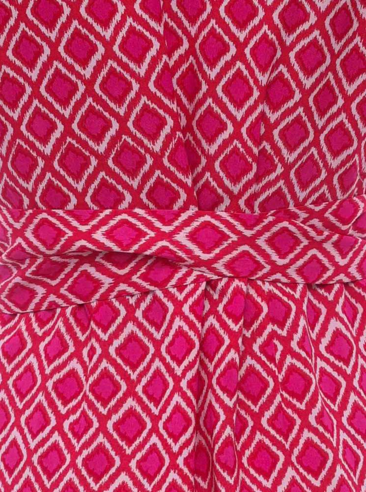 💕 Zwillingsherz Kleid "Ivana" Wickelkleid Pink