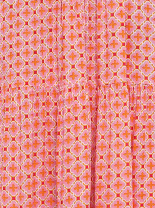 💕 Zwillingsherz Kleid Tunikakleid "Natalie" Orange