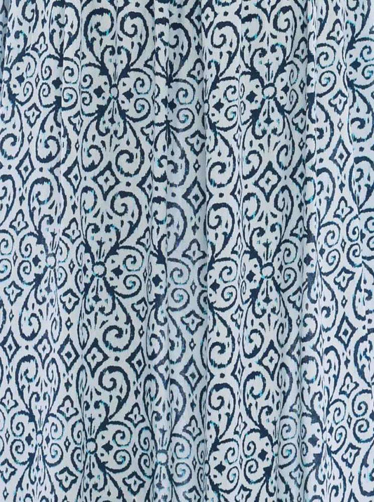 💕 Zwillingsherz Kleid Maxikleid Off Shoulder "Ramona" Blau