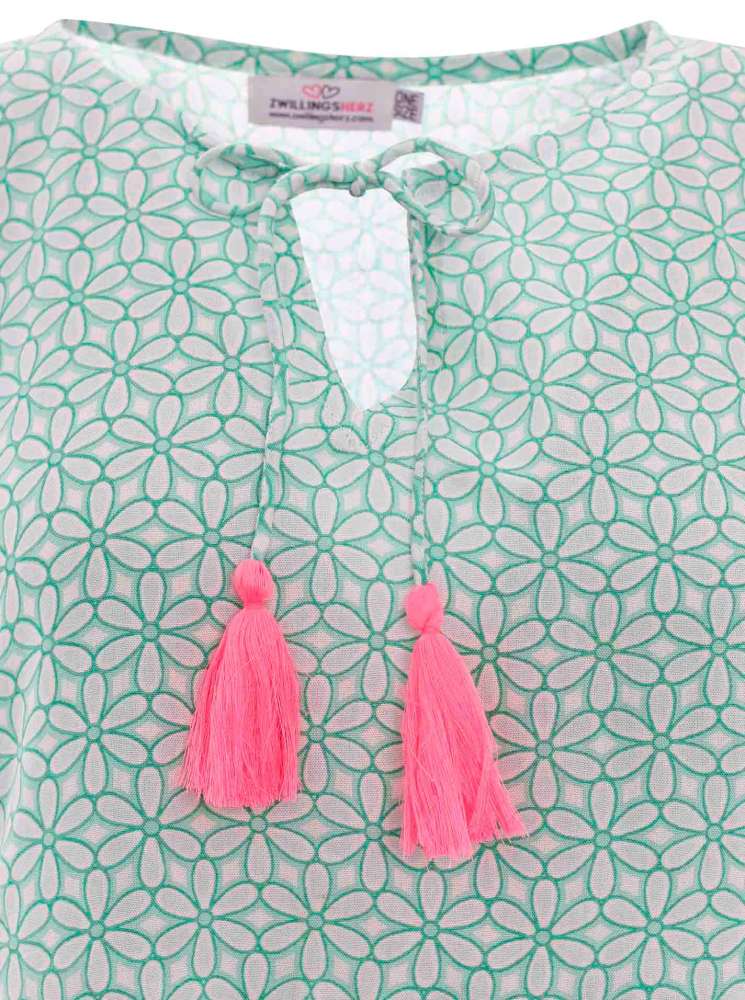 💕 Zwillingsherz Kleid "Berta ZH" Mint