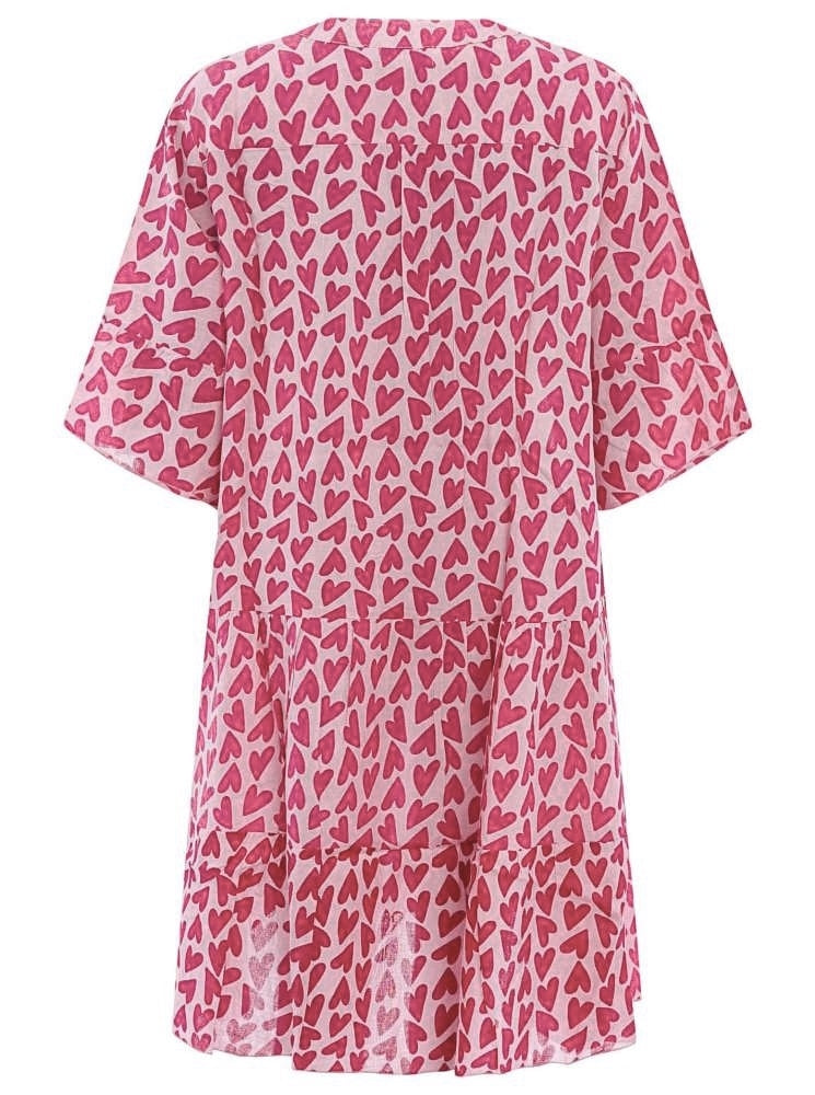 💕 Zwillingsherz Kleid "Kim ZH" Pink