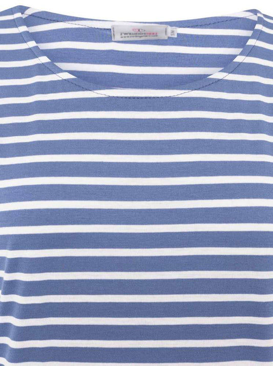 💕 Zwillingsherz Kleid "Maritime Streifen" Blau