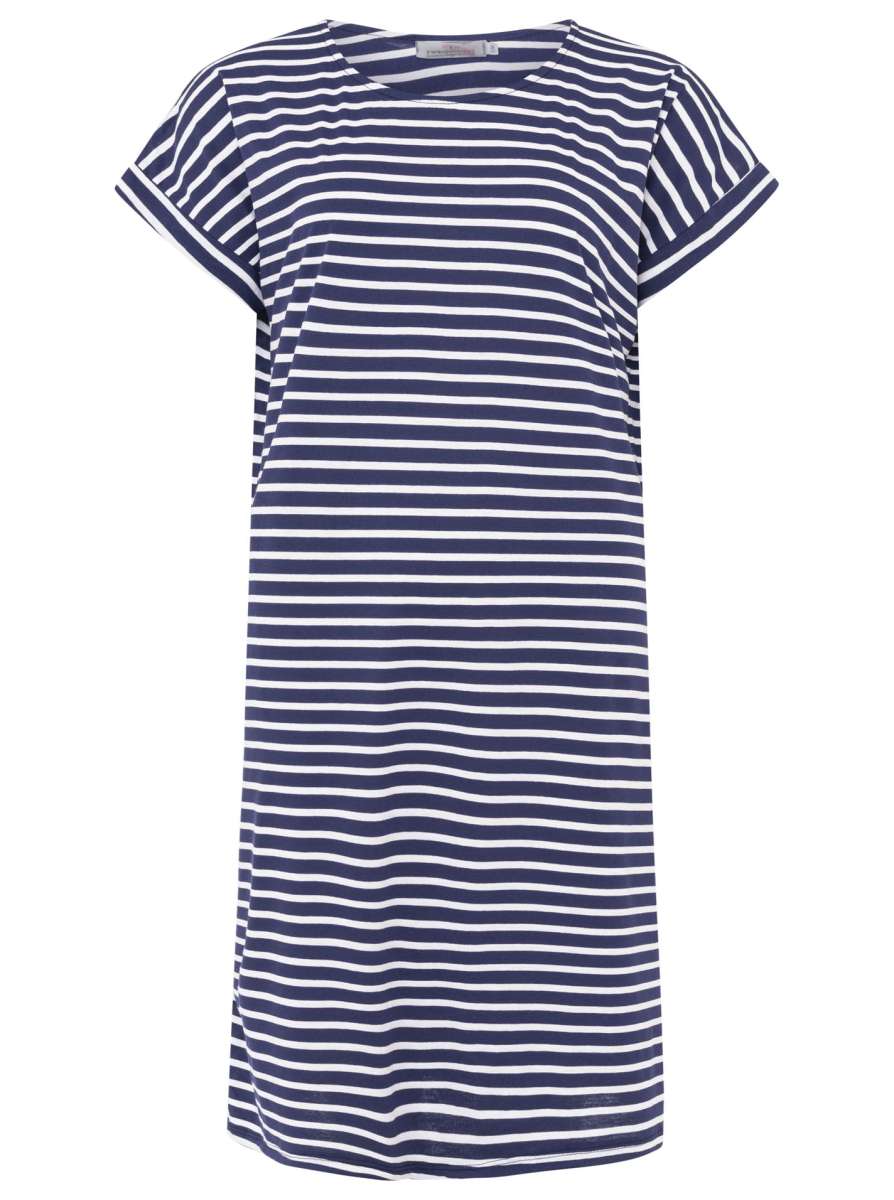 💕 Zwillingsherz Kleid "Maritime Streifen" Navy
