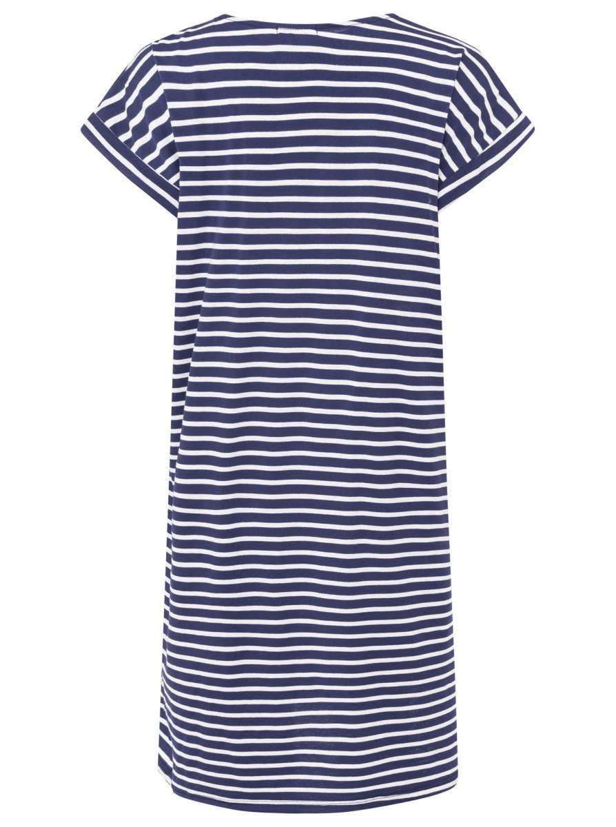 💕 Zwillingsherz Kleid "Maritime Streifen" Navy