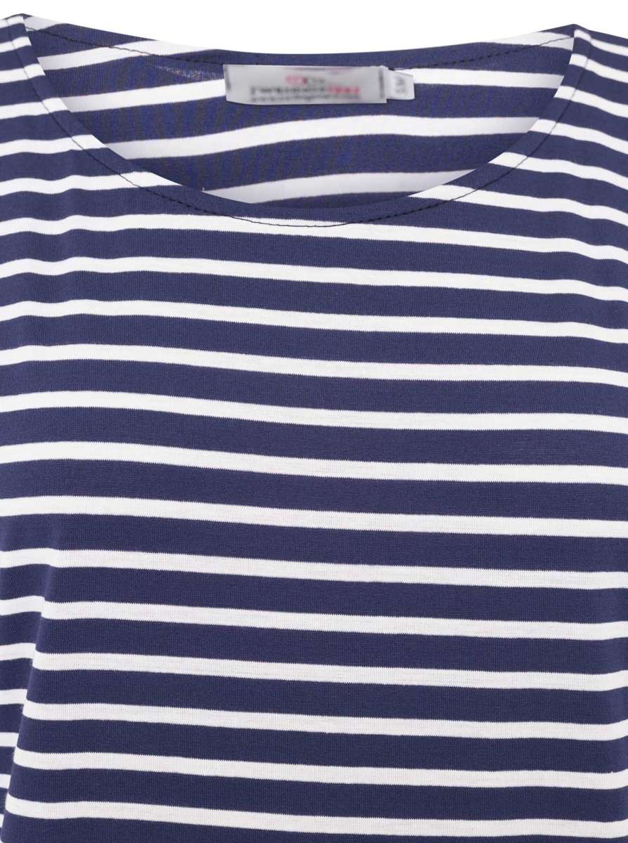 💕 Zwillingsherz Kleid "Maritime Streifen" Navy