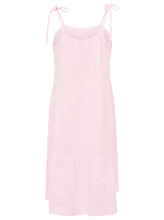 💕 Zwillingsherz Kleid "Spaghettiträger" Maxiklein Rosa