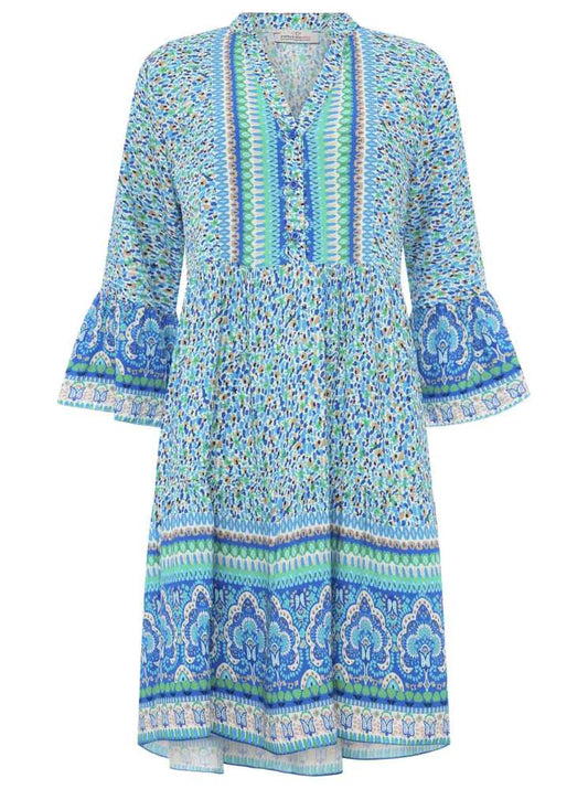 💕 Zwillingsherz Kleid "Philiadelphia" Blau