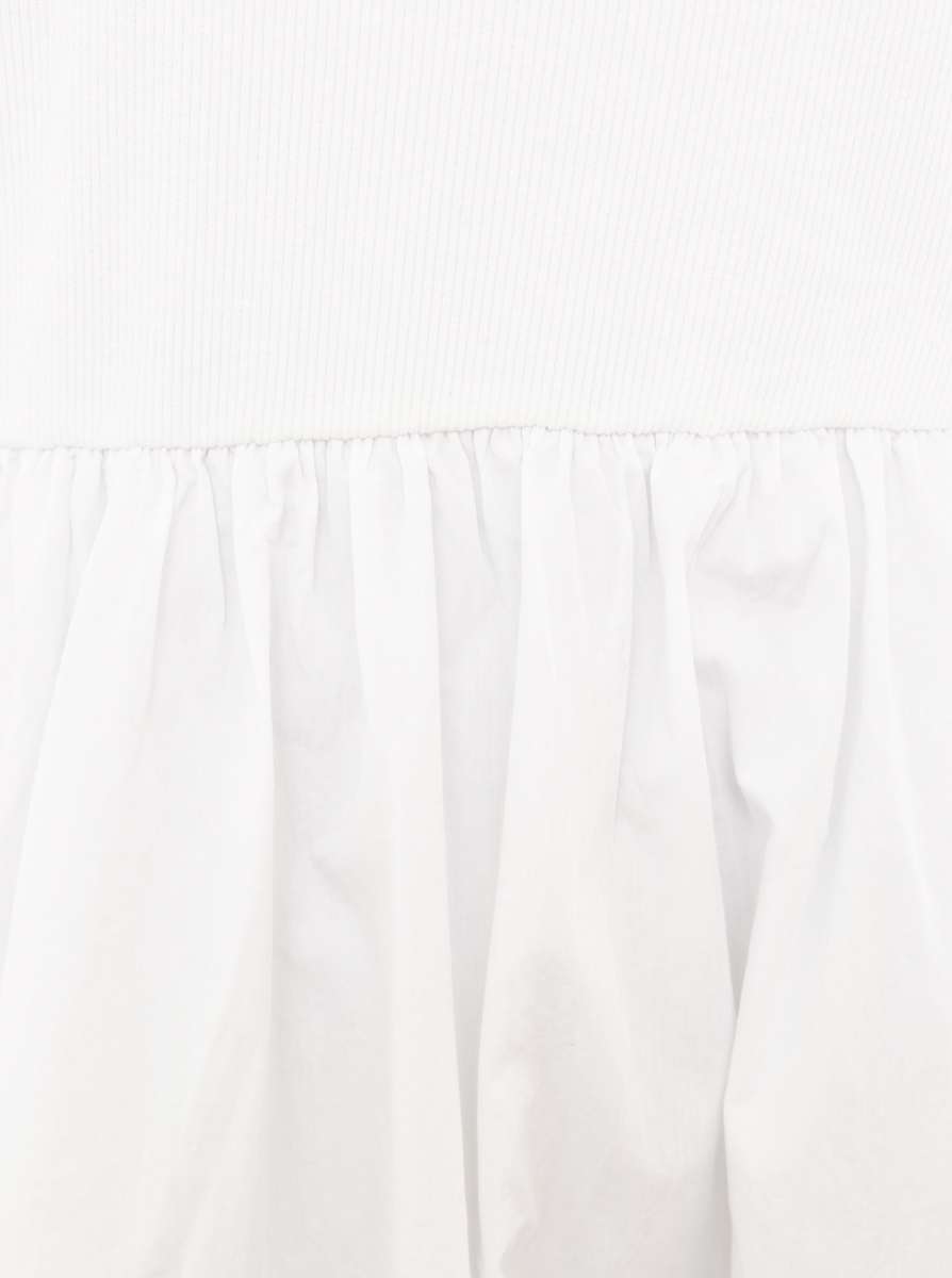 💕 Zwillingsherz Kleid "Strandspaziergang" 100 % Baumwolle Weiß