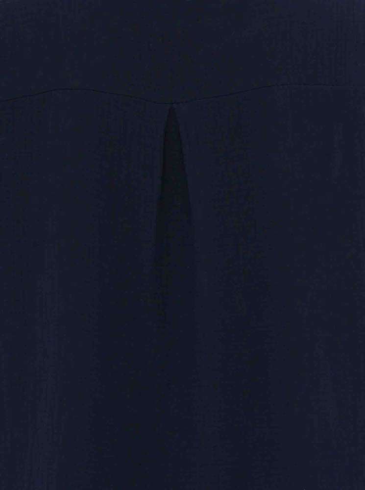 💕 Zwillingsherz Tunika Bluse Musselin "Rom" Navy