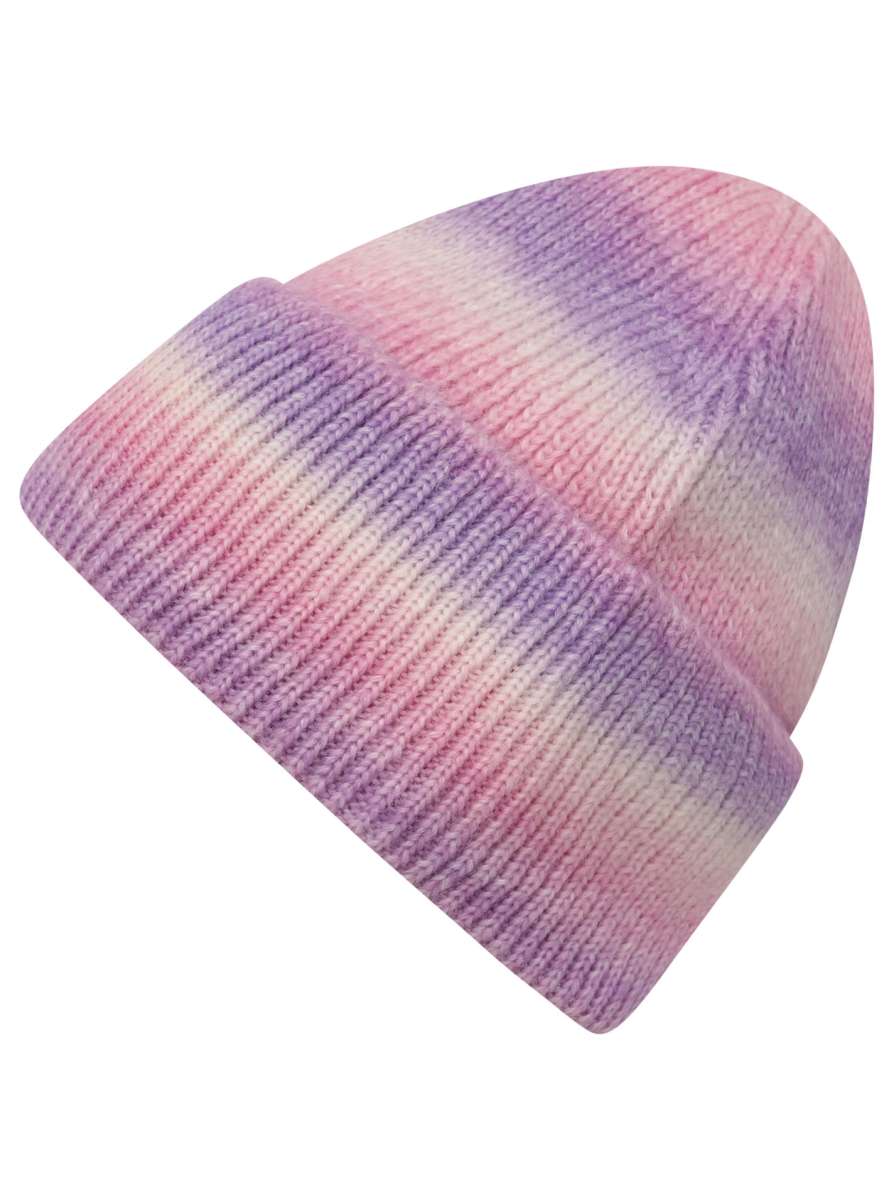 💕 Zwillingsherz Mütze "Rainbow" Blogger Beanie Pink